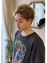 ブレイズ(BLAZE)&nbsp;ミルクティーベージュ×スパイキーショート