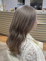 サロンドジョー(salon de joe) ミルクティーベージュダブルカラーハイトーンカラーケアブリーチ