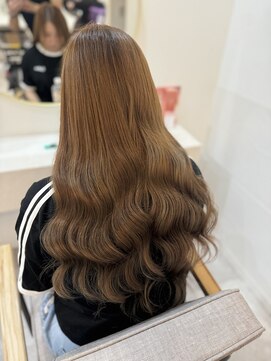 ラビス クローバー(Lovis clover) ブラウンベージュエクステ