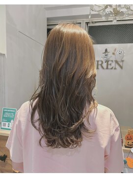 ローレン(LOREN) ＊LOREN＊ロングレイヤー/デジタルパーマ
