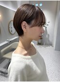 大人可愛いマッシュショートボブウルフカット◎30代40代50代