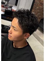 サイファー 心斎橋(CIPHER.)&nbsp;スパイキーショートパーマ