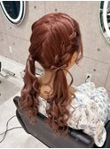 ツインテール【クランソア】ヘアメ/ヘアセット/心斎橋