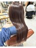 カット+カラー+シルキー縮毛矯正+最上級トリートメント￥21990