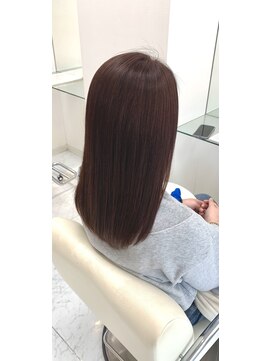 ヘアポジション 田子西店(HAIR Position) コーラルピンクカラー