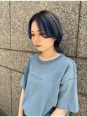 ハンサムマッシュウルフ×ブルーシルバーカラー