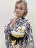 【城野店限定】浴衣レンタル＋着付け＋ヘアセット　￥7500