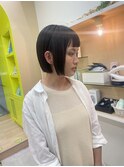 ミニボブ ぱつっとボブ