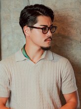 ダグラスヘア フォーシーム 三重 四日市(Douglas hair FOUR SEAM) 【メンズパーマ】かき上げフェザーショート