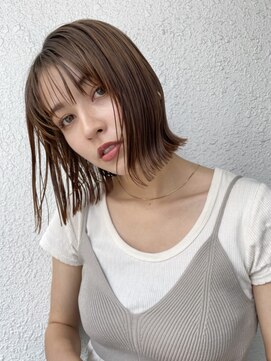 ロンドロゼ 池袋(Lond rose) ☆ くびれヘア/アプリコットオレンジ/ハイライトカラー