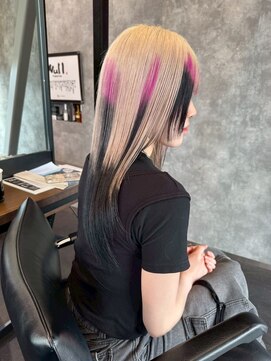 ヌル 神宮前店(Null) スラッシュカラー/ケアブリーチ/ダブルカラー/神宮前/表参道