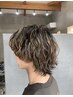 メンズカット＋パーマ＋ハイライト