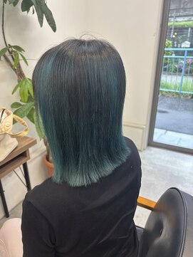 ルピナス 北千住(Lupinus) シャドールーツ、ターコイズグリーン