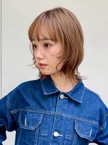 ヒュー 広島(HEW)&nbsp;20代30代顔周りふんわりミディアムヘア