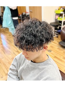 ヘアスタジオ ロメオ(hair studio Romeo) ダウンバングツイストスパイラルパーマ