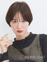 ソーエンバイヘッドライト 帯広西5条店(soen by HEADLIGHT)&nbsp;マッシュショートボブ×小顔×オリーブグレーブラウン/黒髪