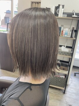 ハイライト/髪質改善/インナーカラー/グレージュ/上尾美容室
