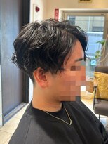 ヘアリゾート粋 ティガ 池袋店(tiga) メンズ/ニュアンスパーマ/マッシュショート