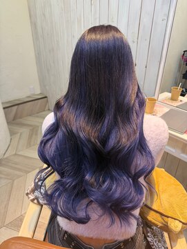 オリ(Oli) アンブレラ×ブルーヴァイオレッド