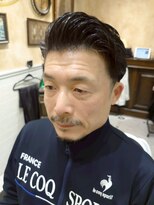 ルドローブラントオオサカ(LUDLOW BLUNT Osaka) 【LUDLOW BLUNT】 バーバー かきあげアップバング