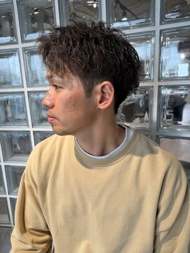 ブレス 西葛西店(BLESS) 【青木】ツイストスパイラルパーマ/メンズパーマ/西葛西メンズ