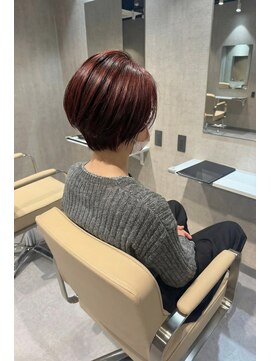 エンブレス(EnBlesS) 30代40代50代絶壁解消ひし形白髪ぼかし大人ショートボブ