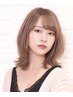 ★【透明感】N．オーガニックカラー＋カット（リタッチ）【2ステップTR付】★