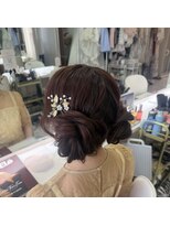 ヘアセット＆メイクアップ　LUNE BY GEKKABIJIN　【6月6日NEW OPEN（予定）】&nbsp;ツインお団子