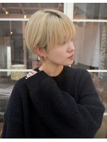 リノア(LINO'a)&nbsp;【ショートマッシュ　ホワイトブロンド】