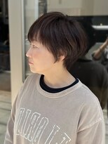 グレイン キャンバス 川崎(grain canvas.)&nbsp;タイトショート シースルーベージュ 窪田