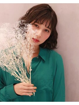 ラグナ(LAGUNA) Aラインボブ×アッシュベージュ