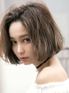 トッカ ヘアアンドトリートメント 難波店 外国人風ヌードカラー