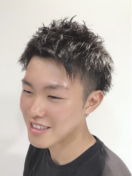 DGG 名古屋 【DGGスタイル】ソフトツーブロックアップバング