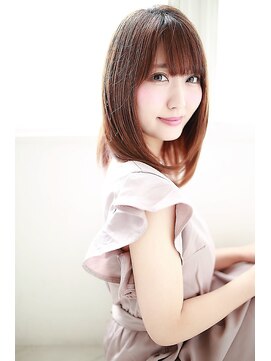 ラフィスヘアー サンティエ 広島駅前店(La fith hair santie) 【La fith】 ワンカールセミディスタイル