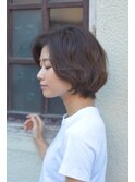 【ゼンコー国分寺店】 3、40代に人気のふんわりショートボブ