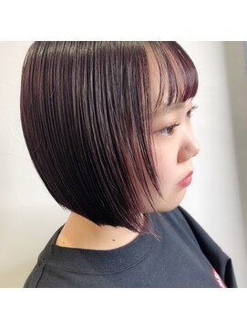 テクライズ 豊橋店(TECHRISE) ☆ミニボブ×バイオレットブラウン☆