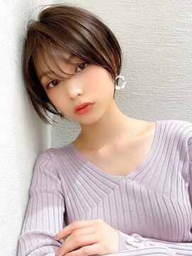 ラルユー 金山(LallYou) 前髪/ラベンダーカラー/イヤリングカラー/春カラー/小顔