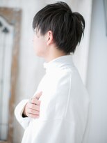 メンズヘア ビーセカンド 草加店(MENS HAIR B-2) シースルーバンクがポイント！マニッシュショートL