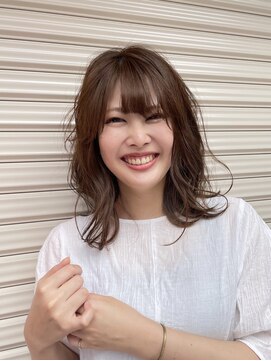 エミュ 天文館店(eMu) ブリーチ無しダブルカラーミルクティーグレージュ