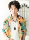 短髪パーマでラフなこなれ感！ニュアンスウルフA