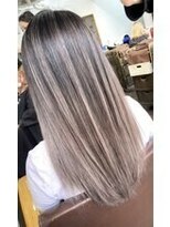 ユートピア(U topia)&nbsp;シルバーカラー/バレイヤージュラベンダーアッシュ