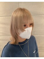 リー 京橋(Lee)&nbsp;【Lee京橋】ウルフ×ハイトーンベージュ