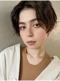 【PARK】ニュアンスパーマ×ハンサムショート