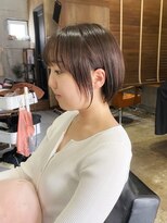 トト 船橋店(toto.)&nbsp;黒髪/グレーベージュ/レイヤーロング/前髪パーマ[西船橋/津田沼]