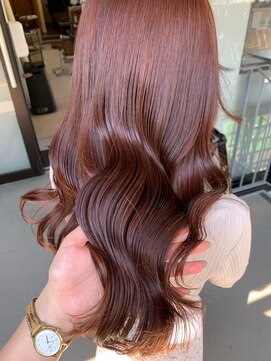 テラスヘアラボ 新潟駅南(TERRACEhairLab.) 【可愛いカシスピンクカラー】