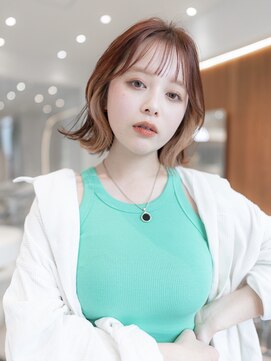 イオ 本厚木(io) 20代30代くびレイヤーイメチェンフルバング似合わせカット