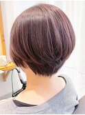 20代30代40代大人可愛いナチュラルハイライト立体感ショートボブ