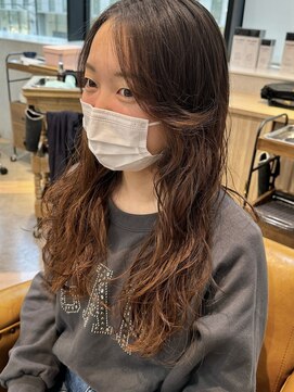 ザザ シンジュク(ZA/ZA shinjuku) カジュアルデジタルパーマ