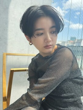 ロンドエニカ 大宮(Lond enika) 切りっぱなしボブエアリーロング美髪ピンクブラウン[大宮]