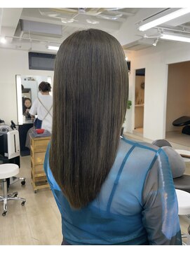 イコ 表参道原宿(ico) オリーブベージュ　イルミナカラー　LAケラチントリートメント